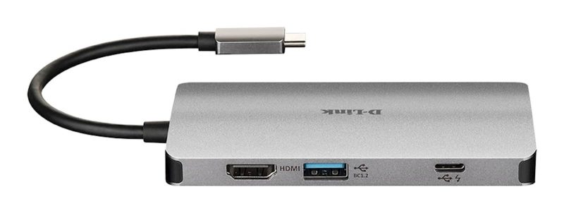 8-in-1USB-C Hub with HDMI/Ethernet/Card Reader/pwr - Image 2