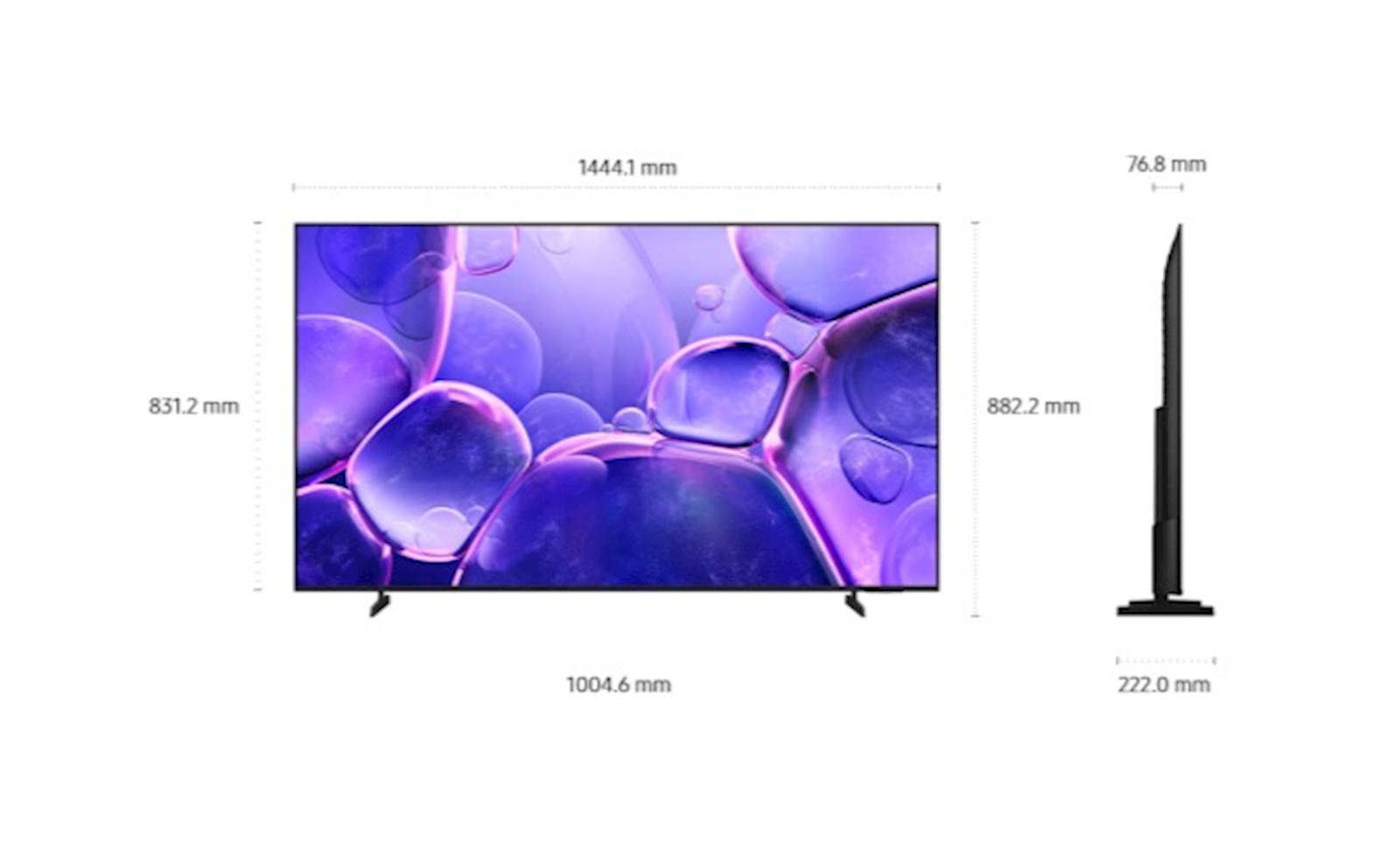 TV SAMSUNG Crystal UHD 4K 65" U8072F - Image 3
