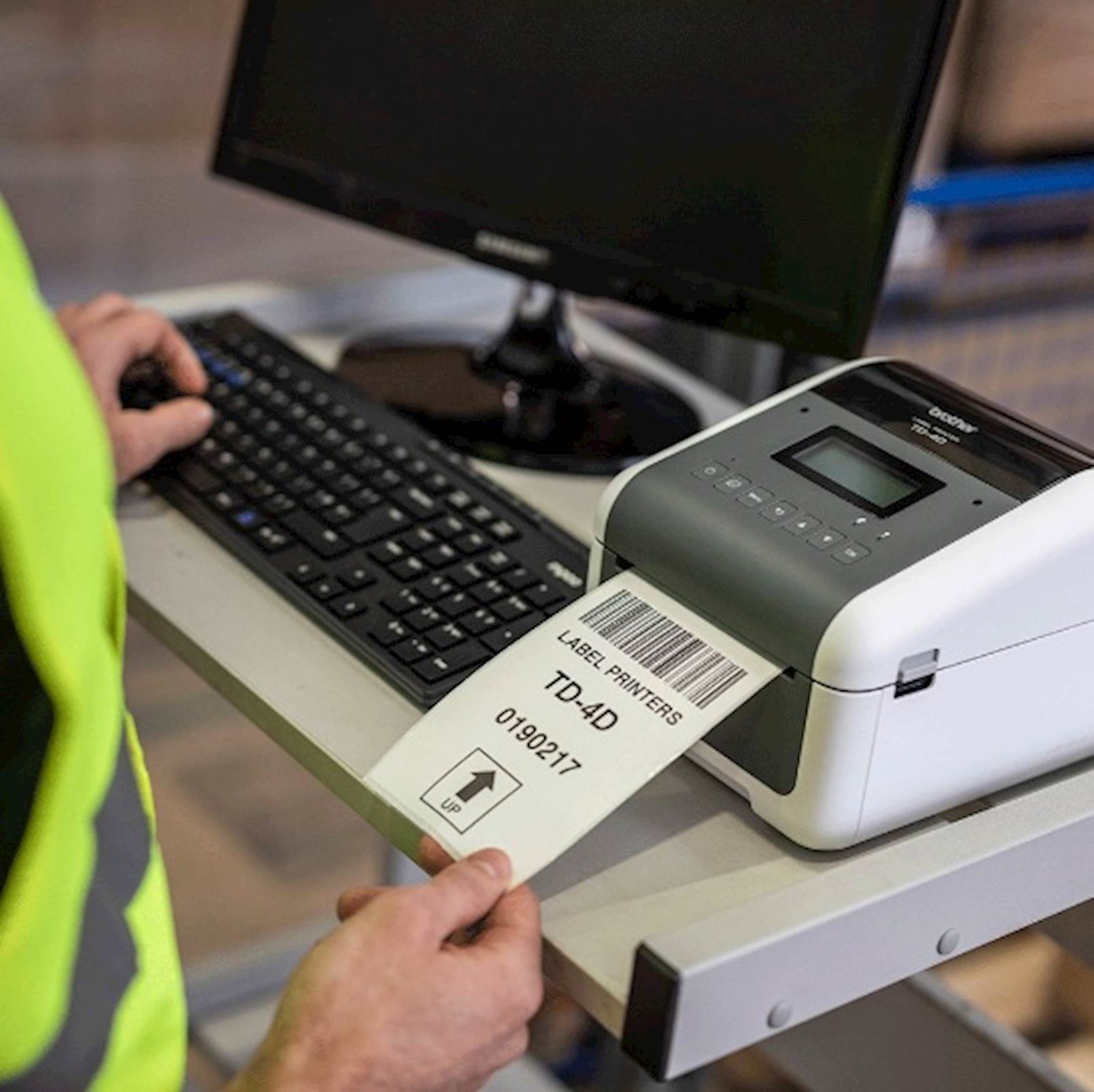 Printer za naljepnice BROTHER TD-4550DNWB - Image 7