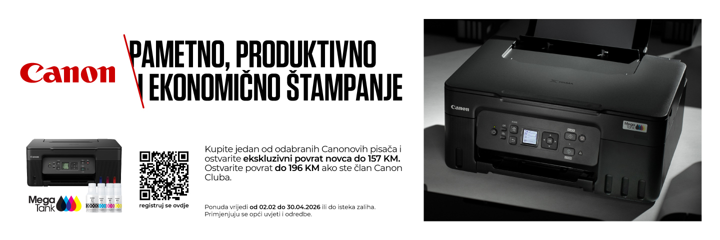 CANON MEGATANK CASH BACK PROMOCIJA