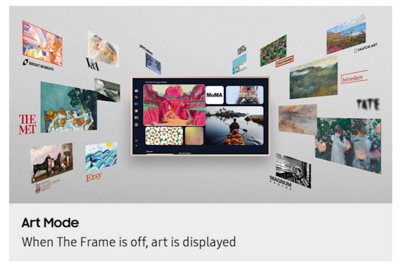 TV SAMSUNG The Frame 4K Vision AI 55" LS03F - Image 5