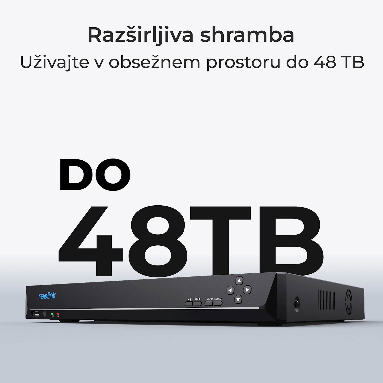 Reolink NVR snimač NVS36 16MP, 36 kanalni, podrška do 48 TB HDD - Image 6