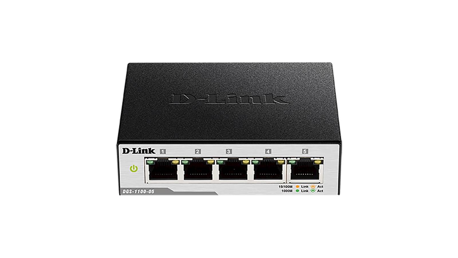 Switch DLINK 5-Port Gigabit Smart Managed