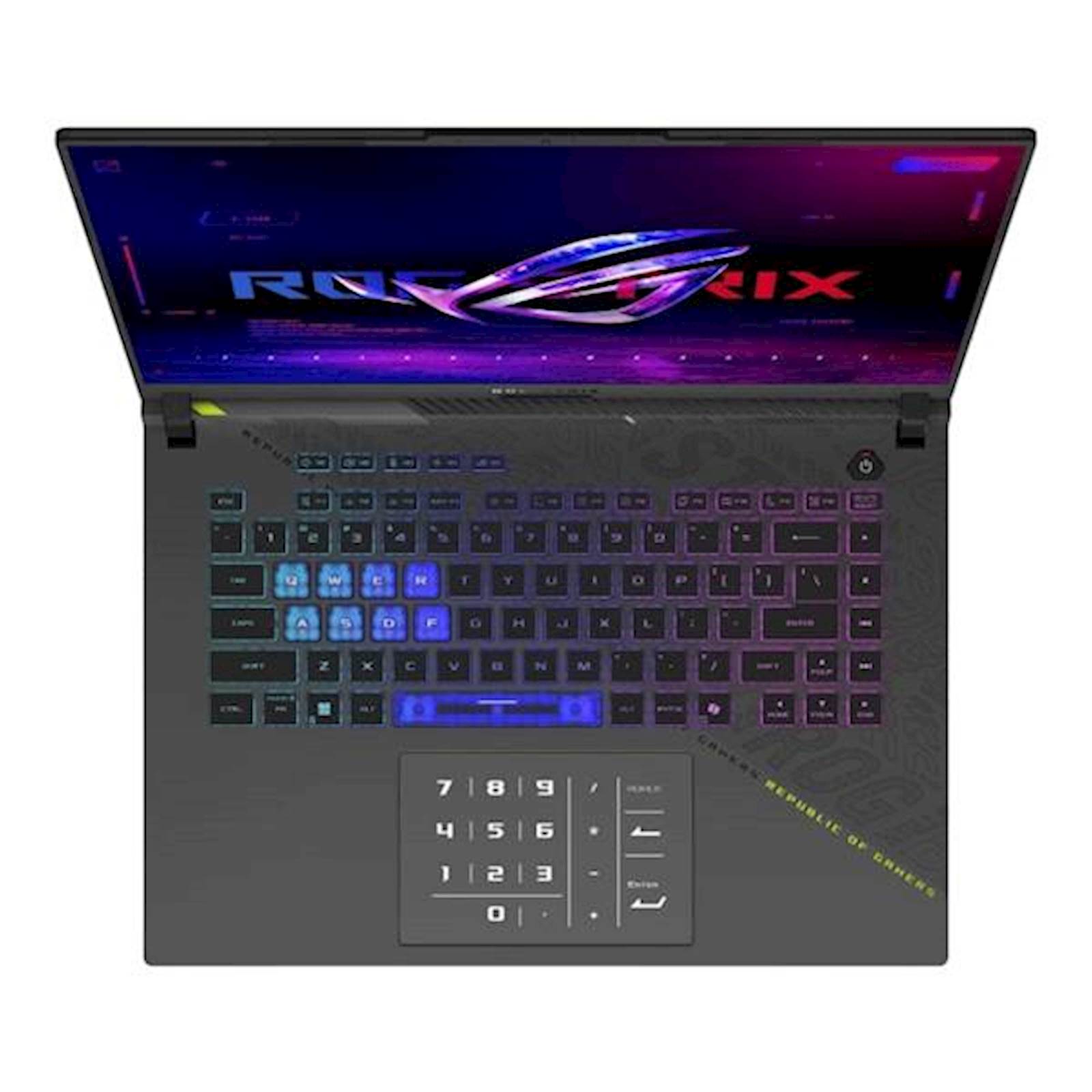 Laptop ASUS ROG Strix G16 G614PM-RV169 16"FHD+ 165Hz R9-8940HX 16C/32T 16GB DDR5 s1TB RTX 5060 8G 2Y - Image 2