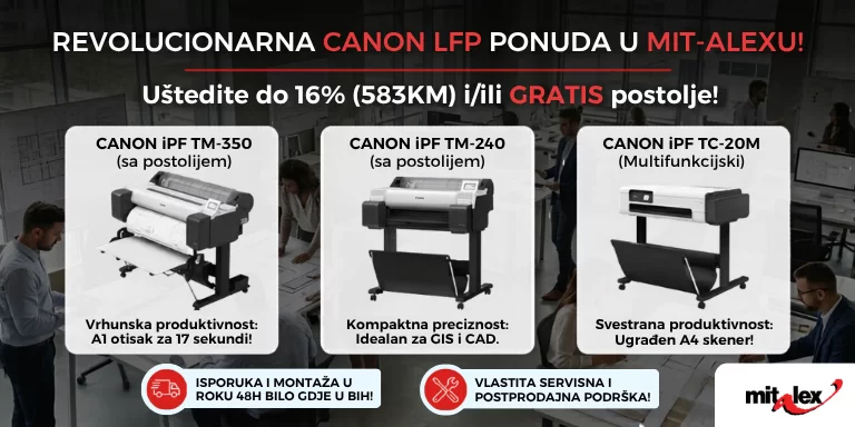 PLOTER CANON IPF TM-240 SA POSTOLJEM PROMOCIJA